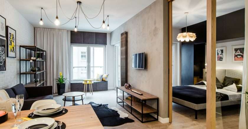 Дизайн квартиры с двумя залами: советы и примеры