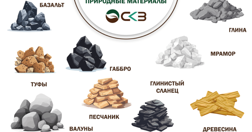 Природные материалы в современном строительстве