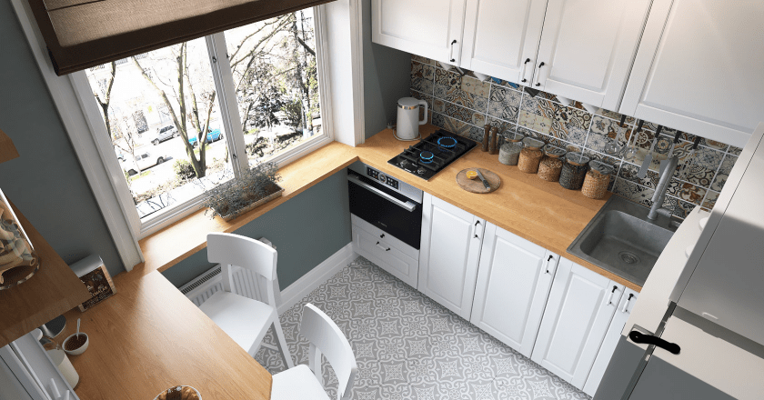 Дизайн маленькой кухни: советы и примеры